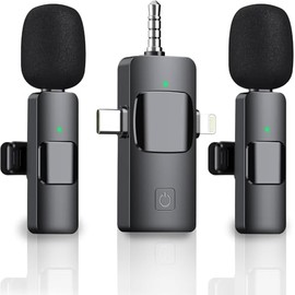 BOEX 3-in-1 Wireless lavalier Microphone (K15)
