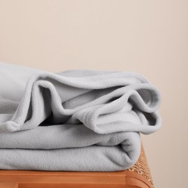 CAI TENG Polar Fleece Throw Blankets 6 Pack Grey Microfleece Blanket 50 x 60 inch Lightweight Soft Throw Blanket Travel Blanket Comfort Blanket for Bed Couch Pet-Friendly