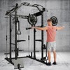 Mikolo Lateral Raise Attachment for Squat Rack, Standing Lateral Raise