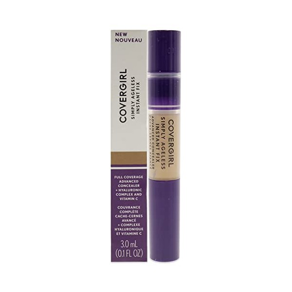 COVERGIRL Simply Ageless Instant Fix Advanced Concealer, Tawny