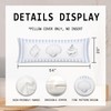 Blue Beach Coastal 20x54 Body Pillow Pillowcase Cover with Zipper