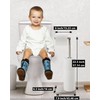 Toilet Paper Holder Stand, Free Standing Toilet Paper Roll Holder