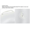 LED Inflatable Swim Ring with 2 Handles Transparent Swimming Floating