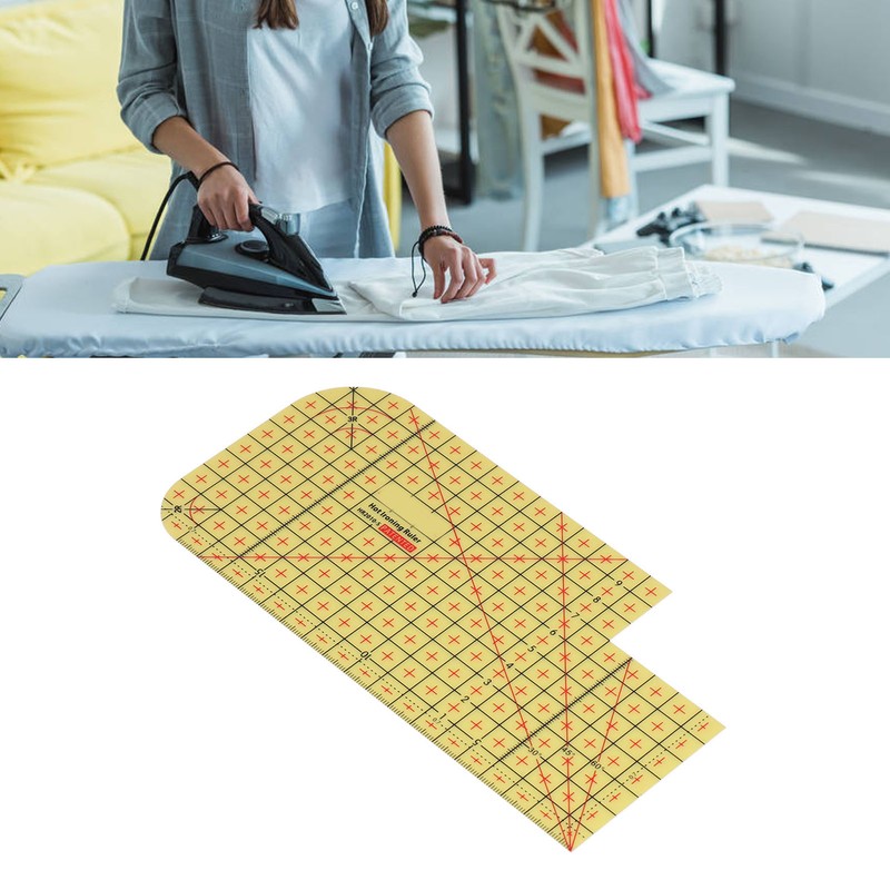 Hot Hem Ruler High Temperature Resistance Hot Ironing Measuring Tool