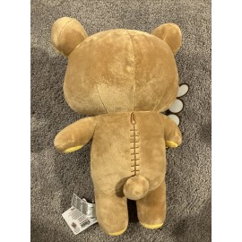 San-X Rilakkuma Large 16” Plush Plushie Eating Dango Stick Round1 NEW WITH TAGS