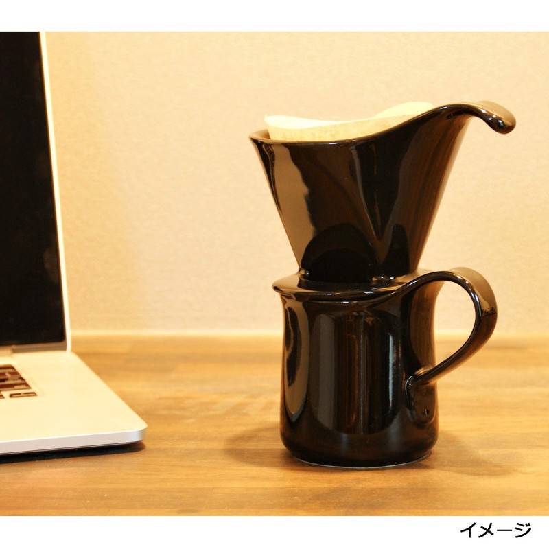 ZEROJAPAN(ゼロジャパン) カフェマグ ラージ CFZ-02 WH・ホワイト 130×88×h108mm