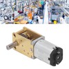 Turbo Worm Geared Motor Micro Brushed Single Shaft DC 3V