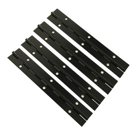 4 Pcs 6 Inch Metal Piano Hinges Heavy Duty Continuous Hinges Cabinets Door Hinges Piano Folding Hinges with Holes for Window