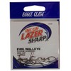 Lazer Wide Gap Walleye Hook Platinum Black