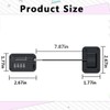 8 pcs Refrigerator Lock Fridge Freezer Door Lock with 4