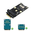 HLT Mini PCI-E to M.2(NGFF) Key A/E Adapter with SIM