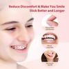JMU 1 Pack Orthodontic Wax, Dental Wax Braces Strawberry Flavored