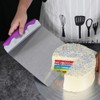 Pala para pasteles, bandeja de transferencia de pizza para pasteles