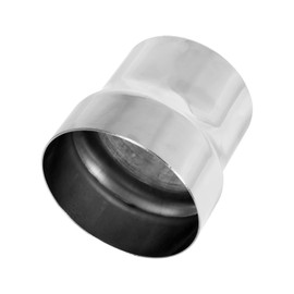 MXA Universal ID 3.5 inch to ID 4 inch Exhaust Adapter Reducer, 3-1/2" ID to 4" ID Stainless Steel Exhaust Pipe (3.5" to 4", 4" Length)
