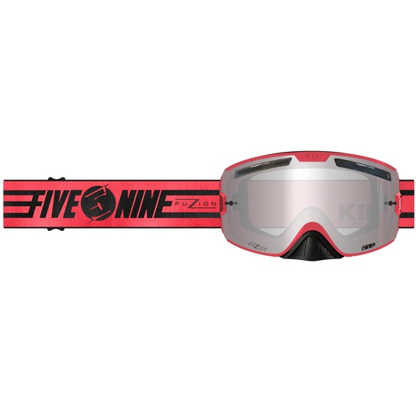 509 Kingpin Fuzion Flow Goggle (Coral)