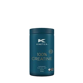 Kinetica 100% Creatine Monohydrate Powder, Gluten Free, Suitable for Vegans, 147 Servings, Unflavoured, 500g