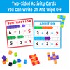 SpriteGru Maths Linking Cube, Manipulations with Activity Cards, Addition Tool