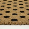 HOMESCAPES Extra Large Coir Door Mat 120 x 45 cm