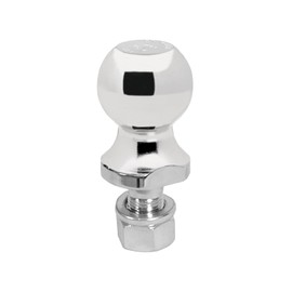 Reese 7429420 Trailer Hitch Ball, 2-5/16 in. Diameter, 12,000 lbs. Capacity, 1-1/4 in. Shank Dia, 2-1/2 in. Shank Length, Chrome