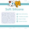 Pet Tag Resin Mold, Collar Tags Dog Bone Dog Paw