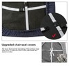 Genina Waterproof Seat Covers for Dining Room Chairs Covers Dining
