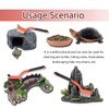 3 Pcs Turtle Cleaning Brush, Remove Aquatic Mud, Dirt, &