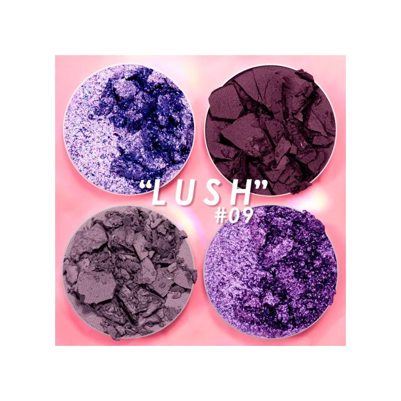 Cuarteto De Sombras Para Ojos Paleta Intensity Glam Pink Up