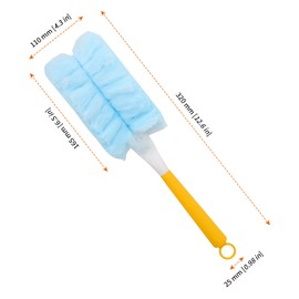 HOZEON Anti-Static Extendable Duster Refills, Solve Hard-to-Reach Dust on Light Fixtures/Vents, 40PCS Value Pack