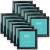 LaVie Home 4x4 Picture Frames (12 Pack, Black) Simple Designed