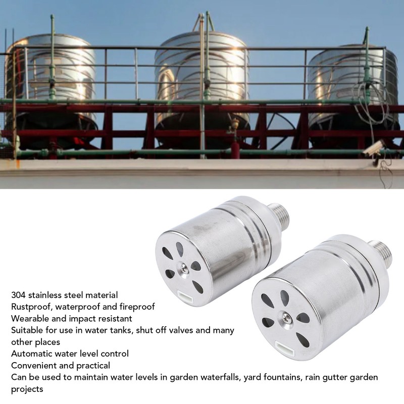 Water Level Control Float Valve 304 Stainless Steel Fully Automatic