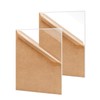 Eszeoee 2 Pack 8'' x 12'' Clear Acrylic Sheet, 3mm