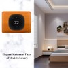 Hickory Wood Rectangle Wall Plate for Ecobee Smart Thermostat Enhanced