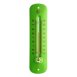 TFA Dostmann 12.2051.04 Analogue Indoor/Outdoor Thermometer Weatherproof Metal Green