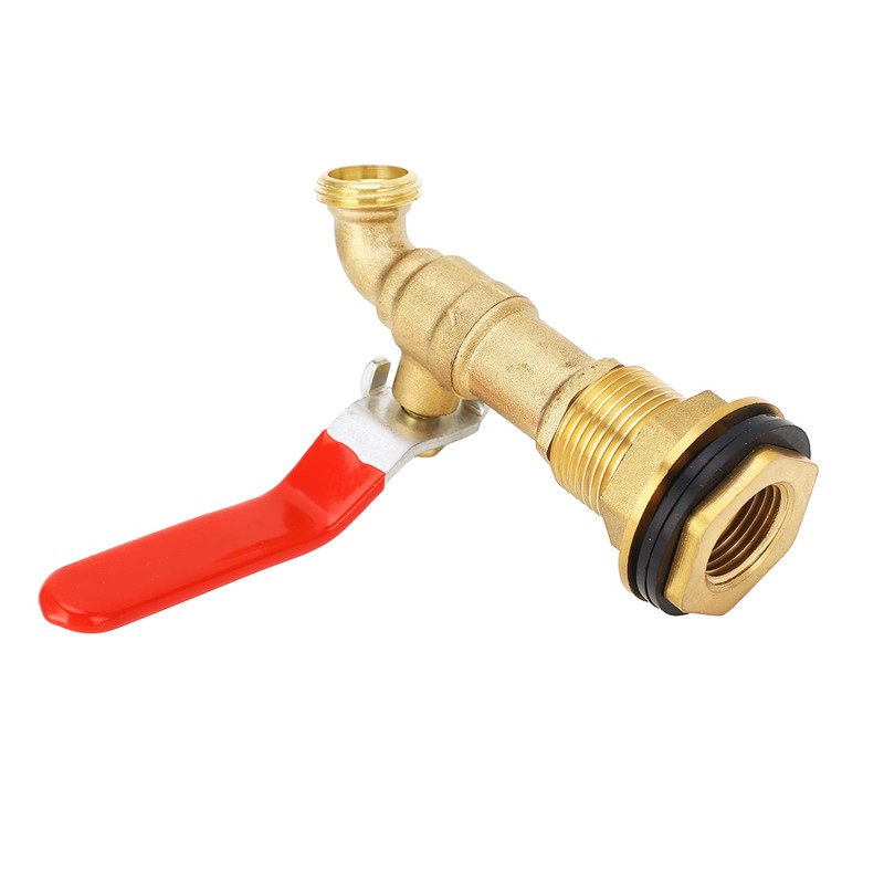 Rain Spigot Quarter Turn Valve Faucet for Water Tanks Pools