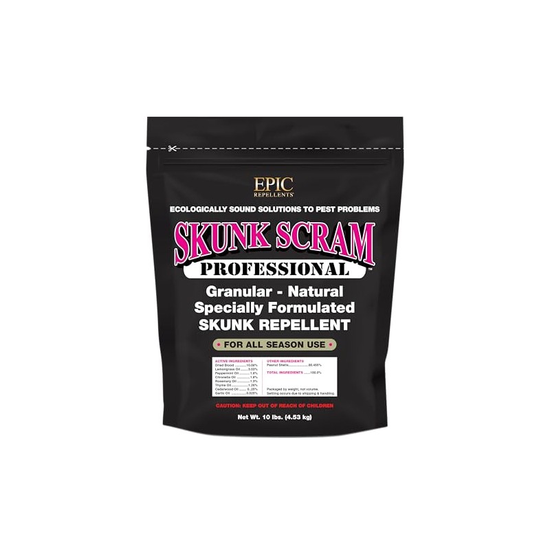 Epic Professional Skunk Scram Repellent 10LB Bag
