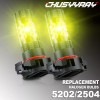 CHUSYYRAY For Jeep Wrangler 2010-2021 2PC Golden Yellow 5202 LED