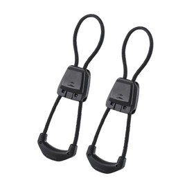 1 Pair of Quick Release Shoes 2.5 mm, Thin Shoelaces without Tying Elastic Shoelaces with Quick Release Black Shoe Laces Kit Replacement for Ski Shoes Women Men Children Quick Lacing System, black