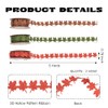 NUVCELKA 3 Rolls Maple Leaf Ribbon 15 Yards Fall Craft