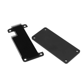 Protective Case for Raspberry Pi Zero 2W, Case Cover Shell Cover Enclosure Box (Black Shell, Colourful Pin Header)