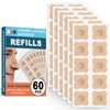 Magnetic Nose Plasters Refill Pack, Pack of 60 Anti-Snoring Nose