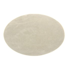 Repair Patches - 4 PCS Elbow Knee Iron-on Velvet Patches, Oval & Light Gray - by Beaulegan