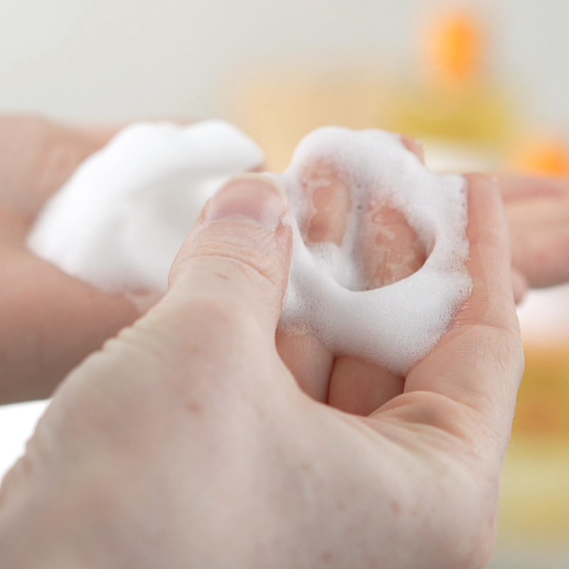 EVOLUDERM Micellar Foam Vitamin C - 96% Ingredients of Natural