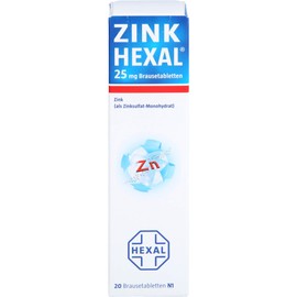 Zinc Hexal Effervescent Tablets Pack of 20