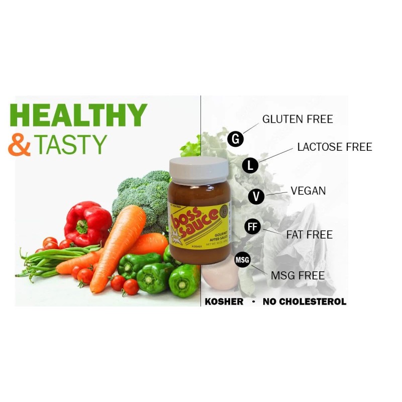 Boss Sauce Gallon Hot or Mild