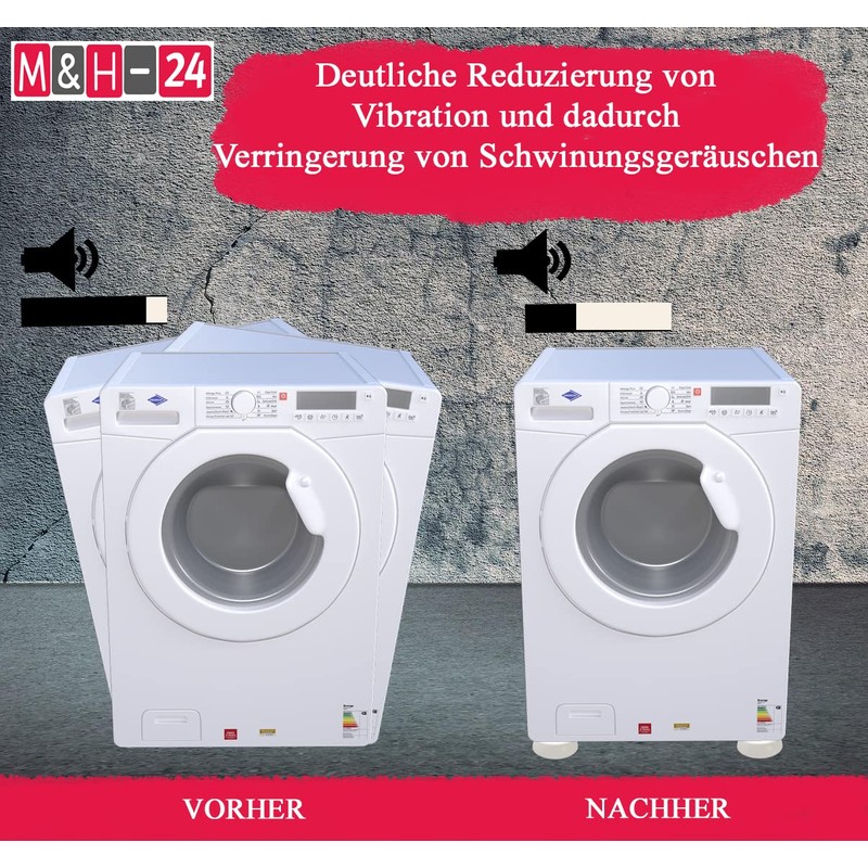 M&H-24 Vibration Damper Vibration Damper Washing Machine and Dryer Underlay