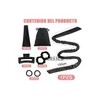 Kit 8pzs Ondas Rizos Sin Calor,rulos Sin Daños Para Cabello