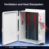 Namunanee Outdoor Electrical Junction Box, ABS Water Resistant Enclosure with