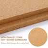 Sasylvia 2 Pcs Cork Dart Board Backer 36 x 24