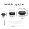 Pack of 12 5 ml cosmetic jars lip balm jars