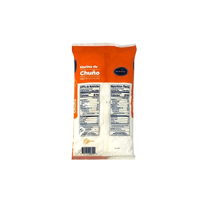 Belmont Harina De Chuño (Dried Potato Flour) Single Bag 15oz